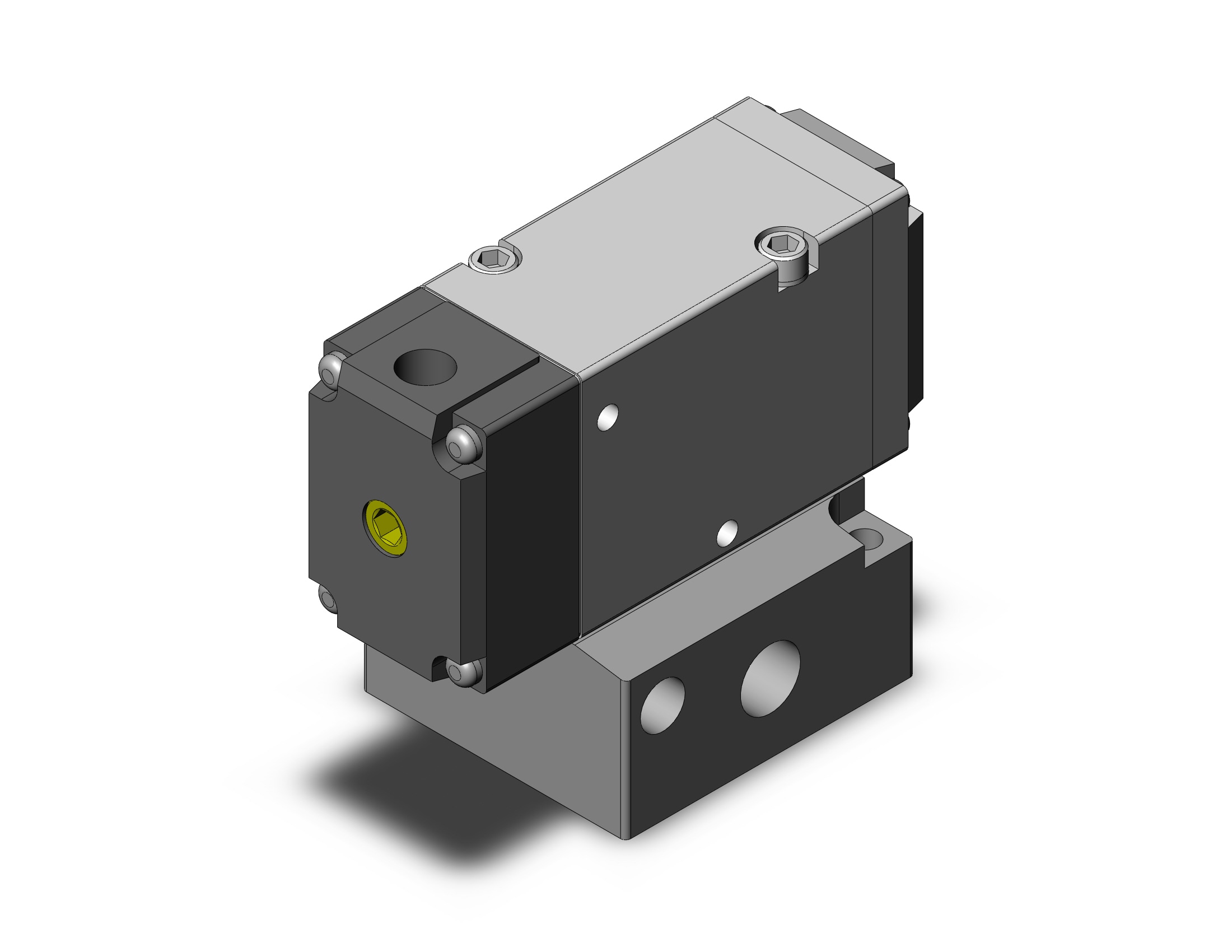 SMC VPA544-1-02FA valve, air pilot, 3 PORT AIR-PILOTED VALVE