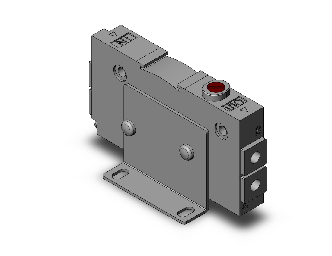 SMC VQ1000-FPG-M5M5-F perfect block, VQ1000/VQ20/VQ30 VALVE