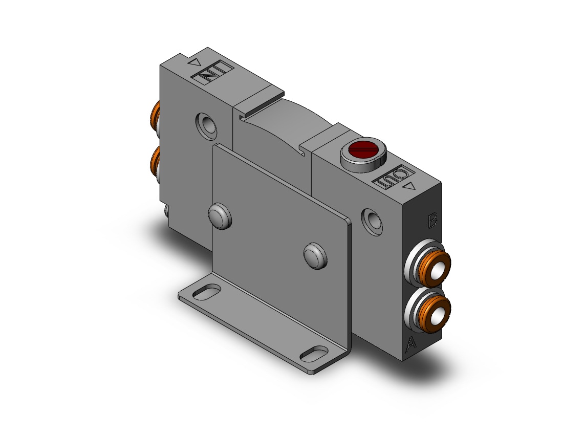 SMC VQ1000-FPG-N3N3-FN perfect check block, VQ1000/VQ20/VQ30 VALVE***