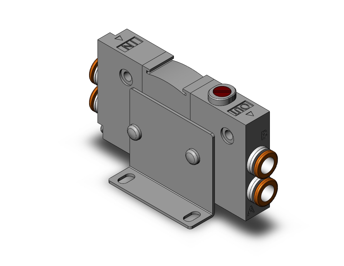 SMC VQ1000-FPG-N7C6-F perfect check block, VQ1000/VQ20/VQ30 VALVE***