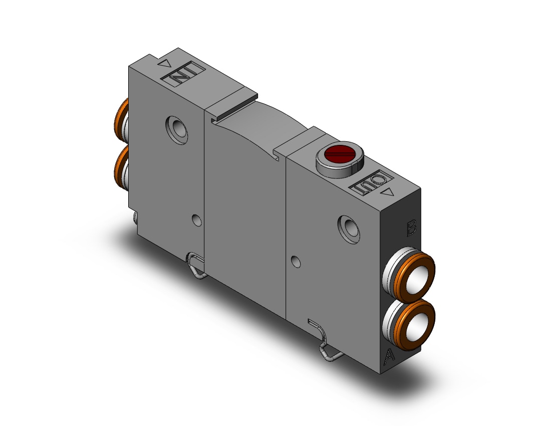 SMC VQ1000-FPG-N7N7-DN perfect check block, VQ1000/VQ20/VQ30 VALVE