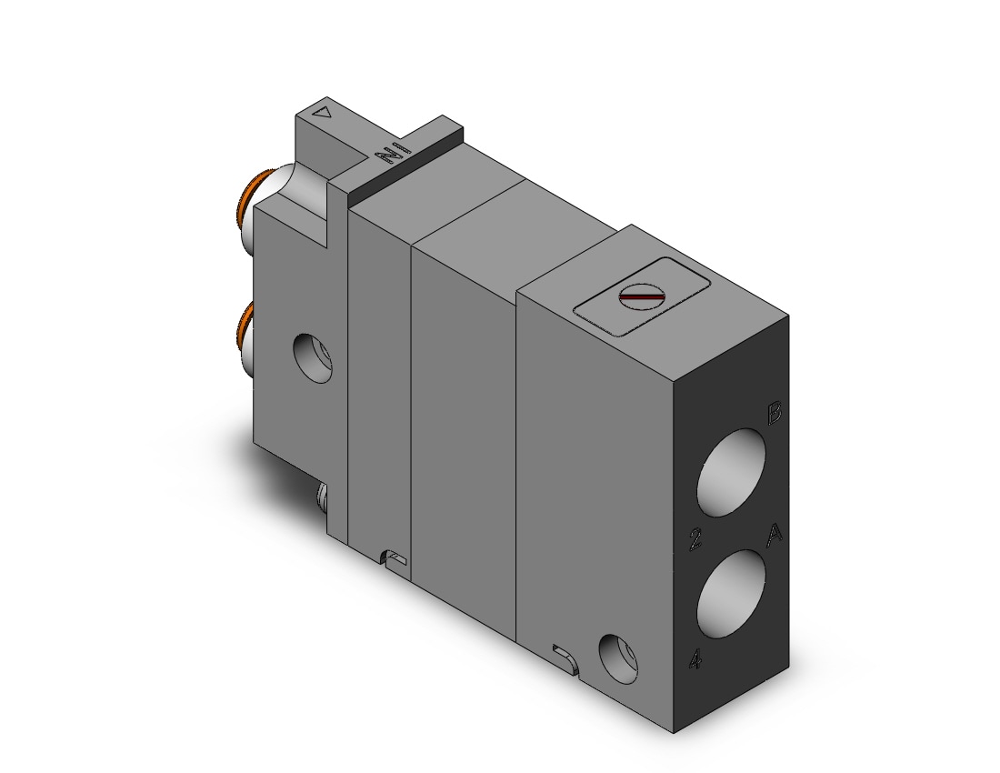 SMC VQ2000-FPG-C602 double block check, 4/5 PORT SOLENOID VALVE