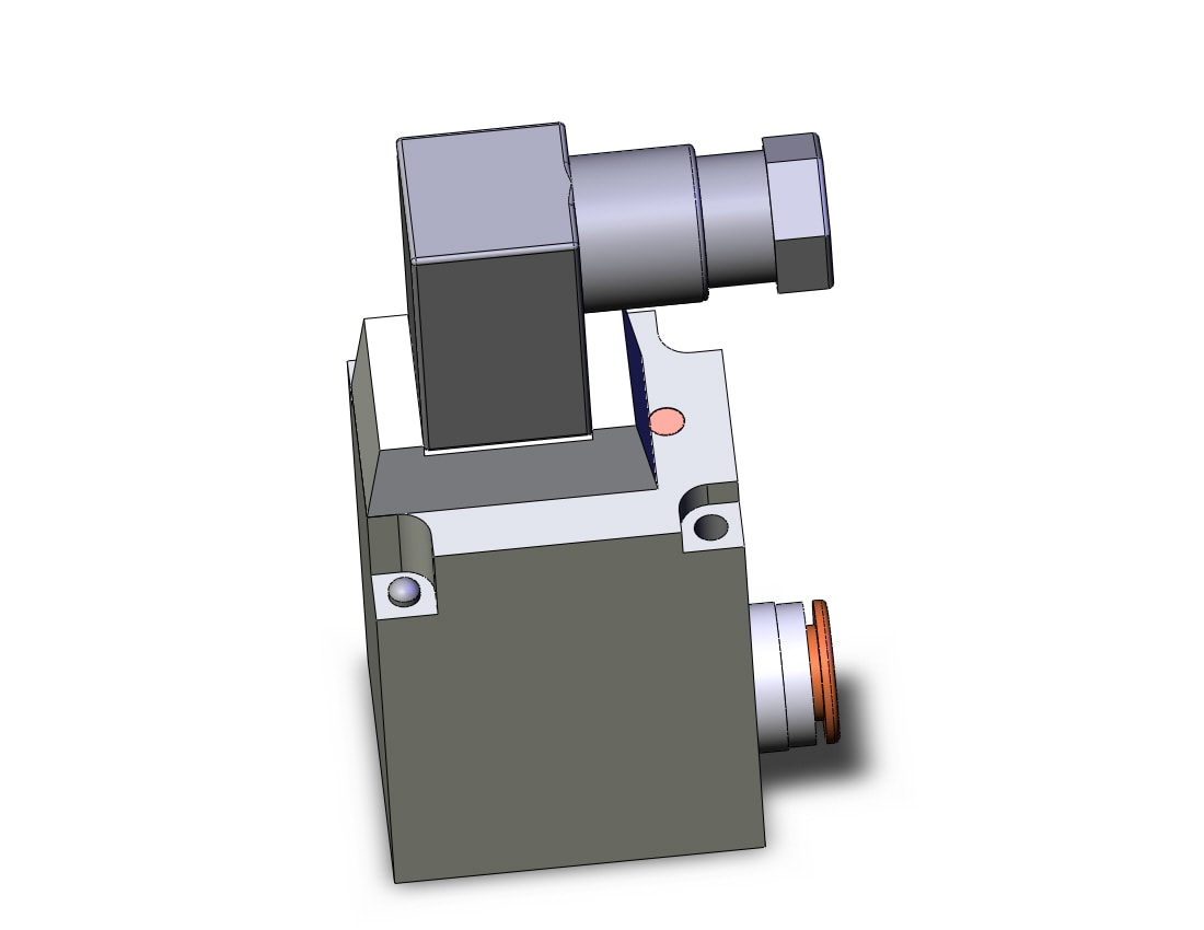 SMC VQ21M1-5YB-C8 valve, sol, VQ1000/VQ20/VQ30 VALVE***