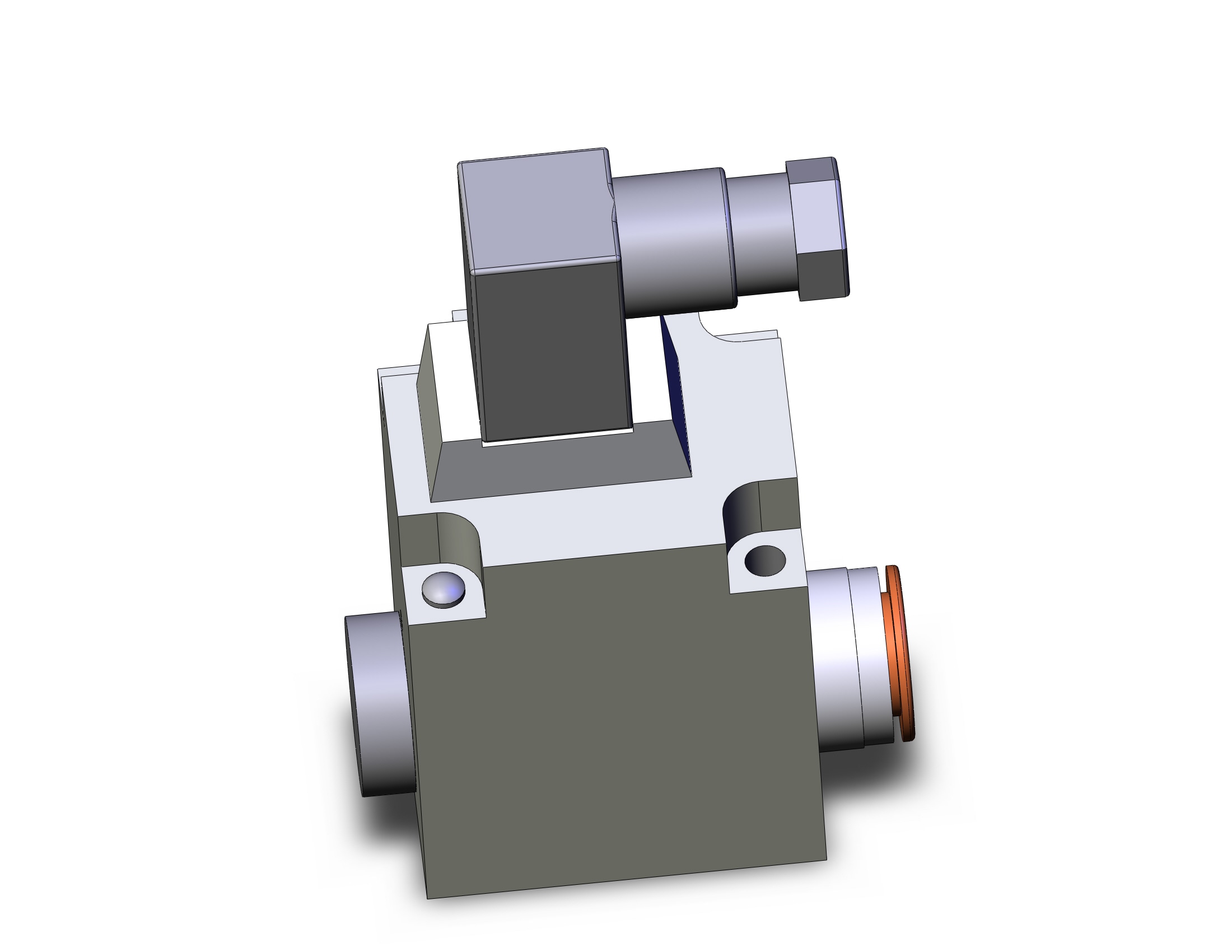 SMC VQ31M1-1YZ-C12 valve, sol, VQ1000/VQ20/VQ30 VALVE