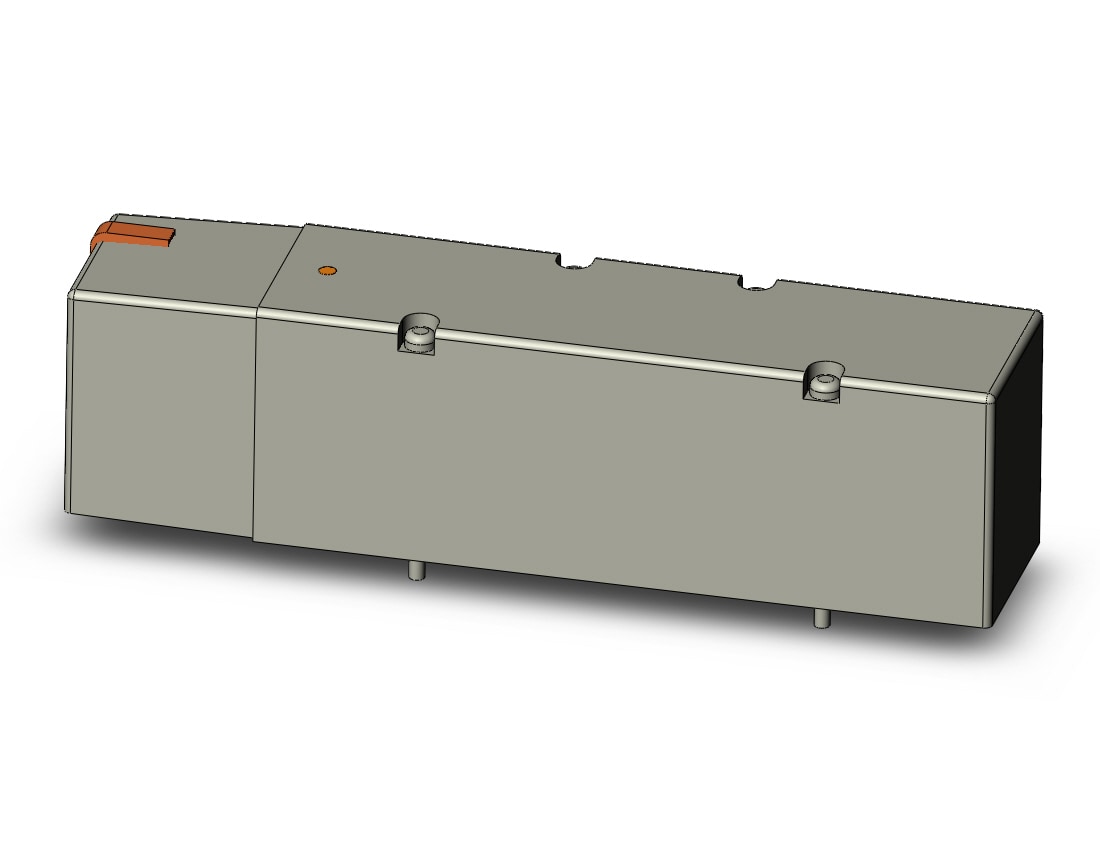 SMC VQ5101-31 valve, sgl sol, plug-in, VQ5000 VALVE, SOL 5 PORT