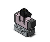 SMC VQ7-6-FG-S-1A02T iso standard solenoid valve, 4/5 PORT SOLENOID VALVE