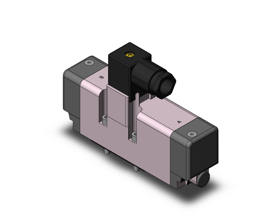 SMC VQ7-6-FPG-D-1Z valve iso dbl sol size 1, VS7-6 SOL VALVE 4/5 PORT