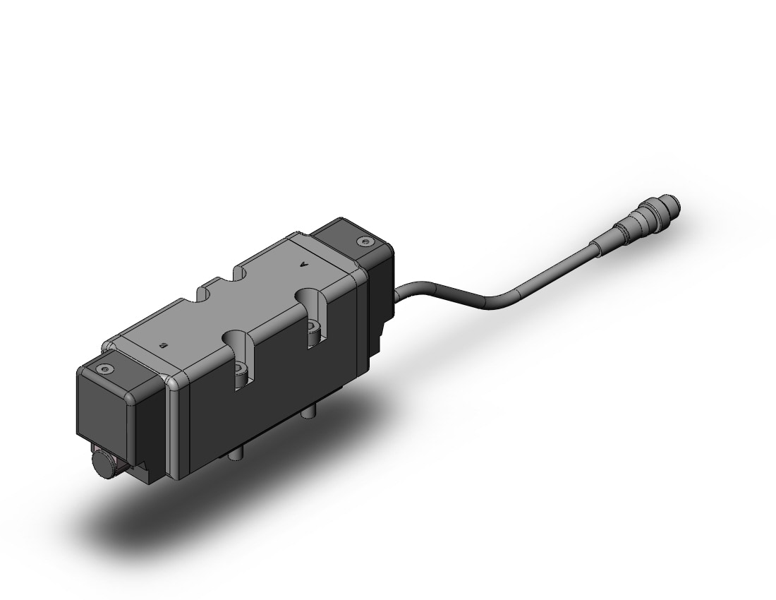 SMC VQ7-8-FG-D-3ZRSC valve iso dbl sol size 2, VS7-8 SOL VALVE 4/5 PORT