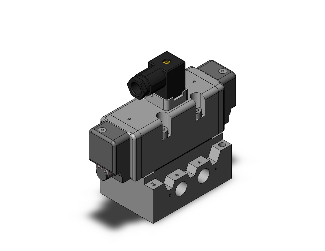 SMC VQ7-8-FHG-D-1ZRA03T iso standard solenoid valve, 4/5 PORT SOLENOID VALVE