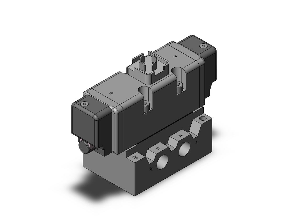 SMC VQ7-8-FHG-D-1ZRA03TO iso standard solenoid valve, 4/5 PORT SOLENOID VALVE