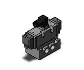 SMC VQ7-8-FPG-D-1ZA04T iso standard solenoid valve, 4/5 PORT SOLENOID VALVE