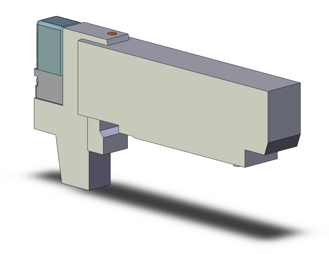 SMC VQC2100K-51 valve, sgl sol, plug-in, VQC2000 SOL VALVE 5-PORT***