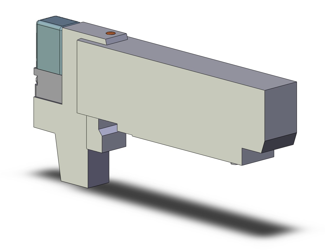 SMC VQC2100KNR-51 valve, sgl sol, plug-in, VQC2000 SOL VALVE 5-PORT***