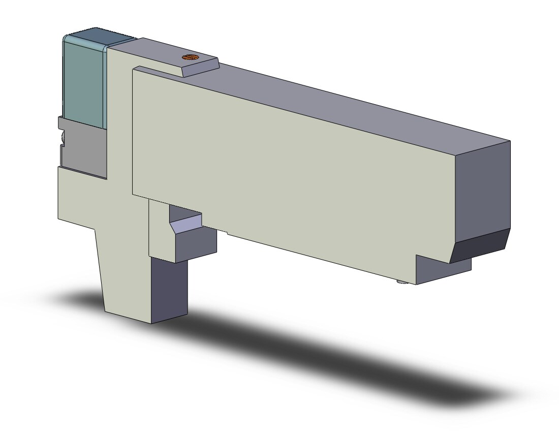 SMC VQC2100NR-5B1 valve, sgl sol, plug-in, VQC2000 SOL VALVE 5-PORT***