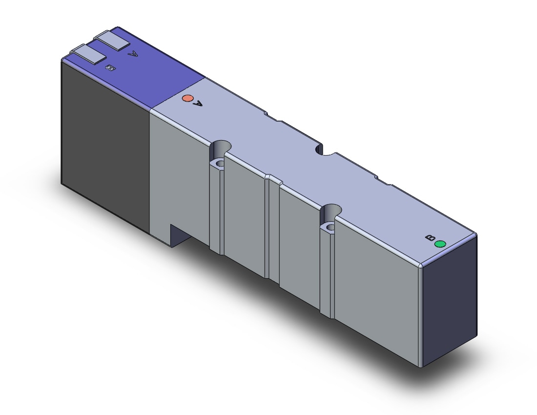 SMC VQC4200R-51 valve, plug-in,, VQC4000 SOLENOID VALVE, 5-PORT