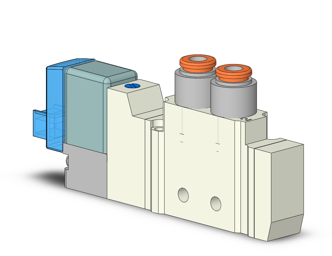 SMC VQZ1120-5LOB1-C4-Q valve, body ported (dc), VQZ1000 VALVE, SOL 4/5-PORT