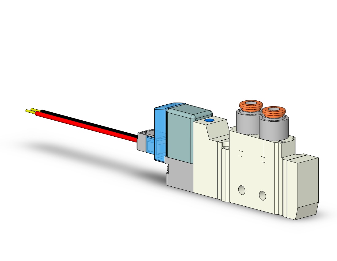 SMC VQZ1120-6L1-C4 valve, body ported (dc), VQZ1000 VALVE, SOL 4/5-PORT***