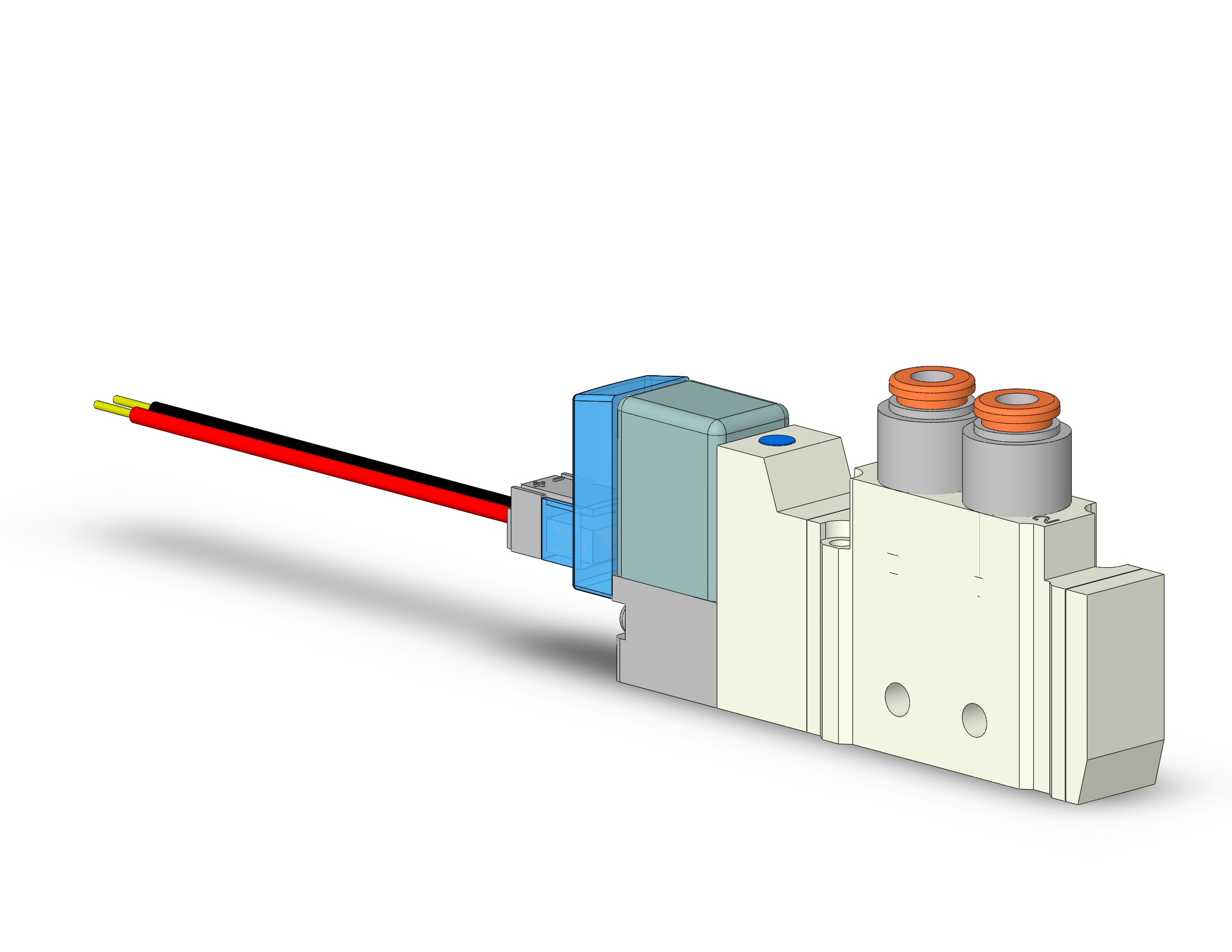 SMC VQZ1121-5L1-C4-Q valve, body ported (dc), VQZ1000 VALVE, SOL 4/5-PORT***