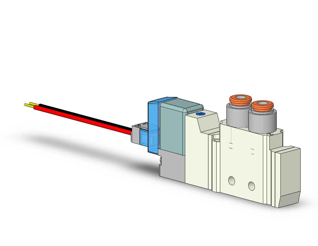 SMC VQZ1121-5LB1-C4-Q valve, body ported (dc), VQZ1000 VALVE, SOL 4/5-PORT***