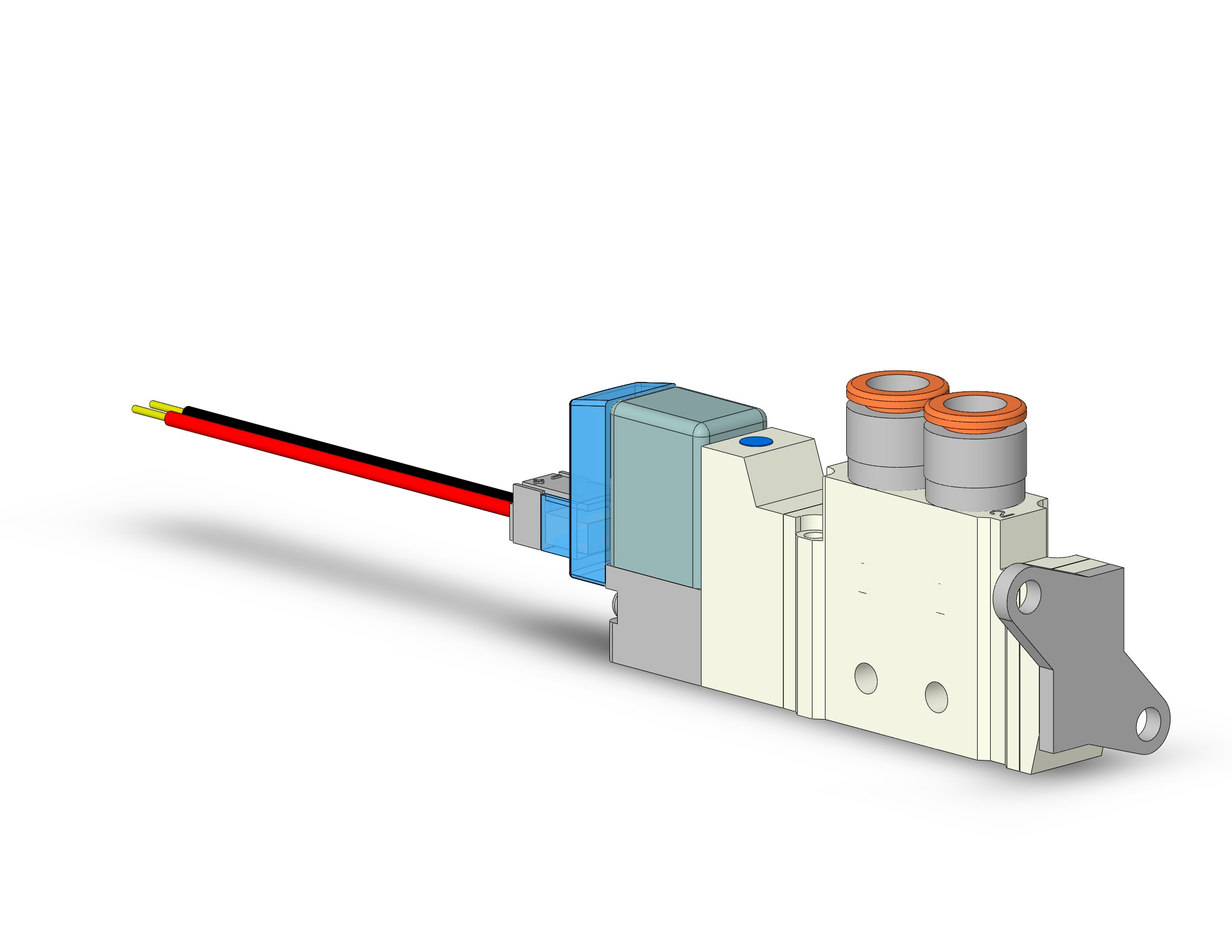 SMC VQZ1121-6L1-N7-F valve, body ported (dc), VQZ1000 VALVE, SOL 4/5-PORT***