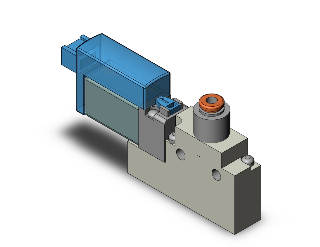 SMC VQZ115-1LO1-N1-PR valve, VQZ100 VALVE, SOL 3-PORT