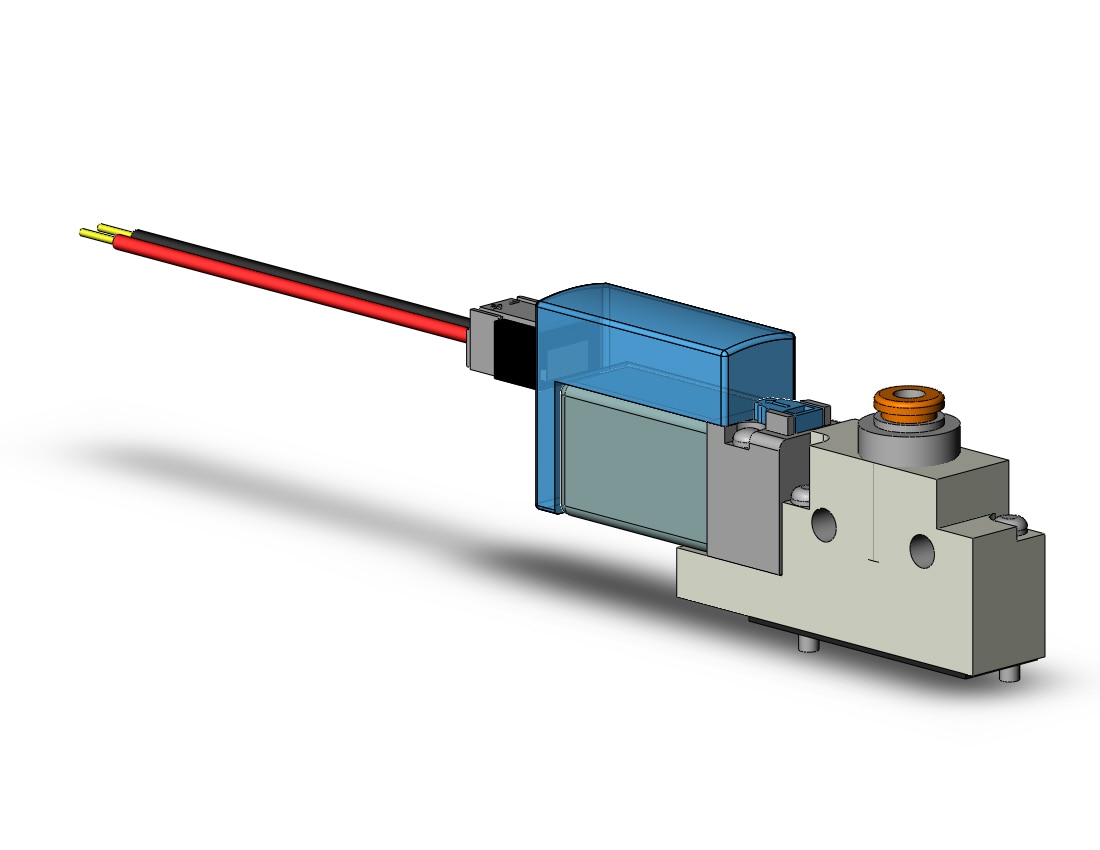 SMC VQZ115-3L1-C3 valve, body ported (ac), VQZ100 VALVE, SOL 3-PORT***