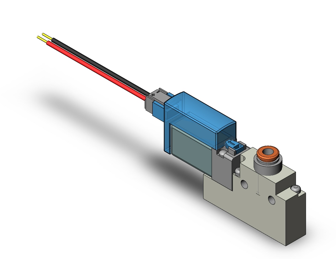 SMC VQZ115-3L1-C4-PR valve, body ported (ac), VQZ100 VALVE, SOL 3-PORT***