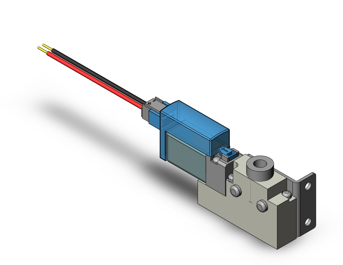 SMC VQZ115-3L1-M5-PRF valve, body ported (ac), VQZ100 VALVE, SOL 3-PORT***