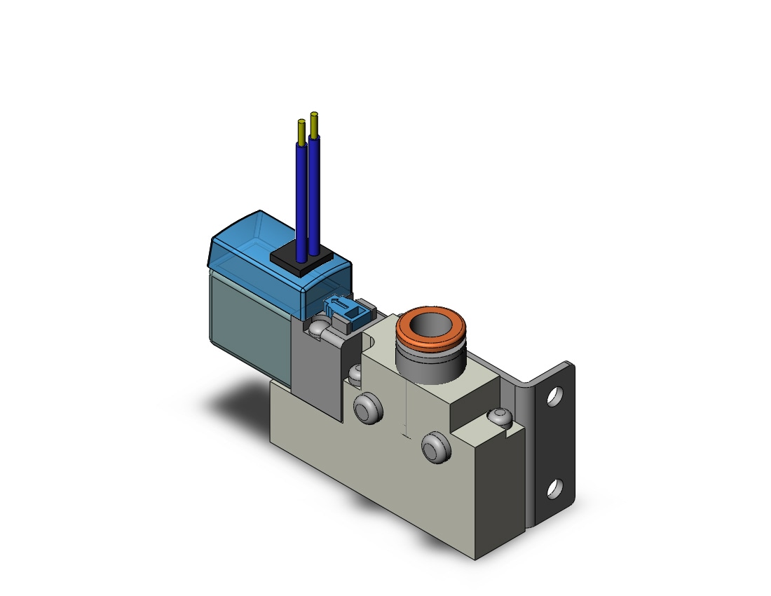 SMC VQZ115-5G1-C6-PRF valve, body ported (dc), VQZ100 VALVE, SOL 3-PORT***