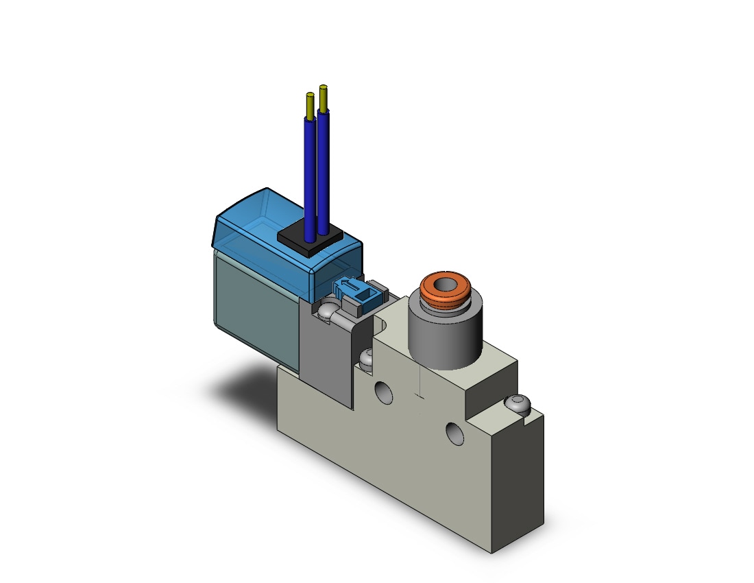 SMC VQZ115-5G1-N1-PR-Q valve, body ported (dc), VQZ100 VALVE, SOL 3-PORT***