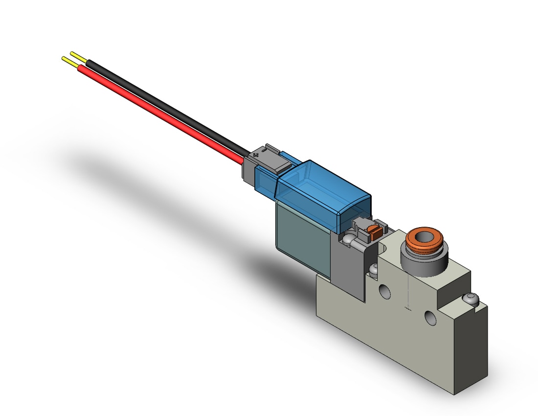 SMC VQZ115-5LB1-C4-PR valve, body ported (dc), VQZ100 VALVE, SOL 3-PORT***