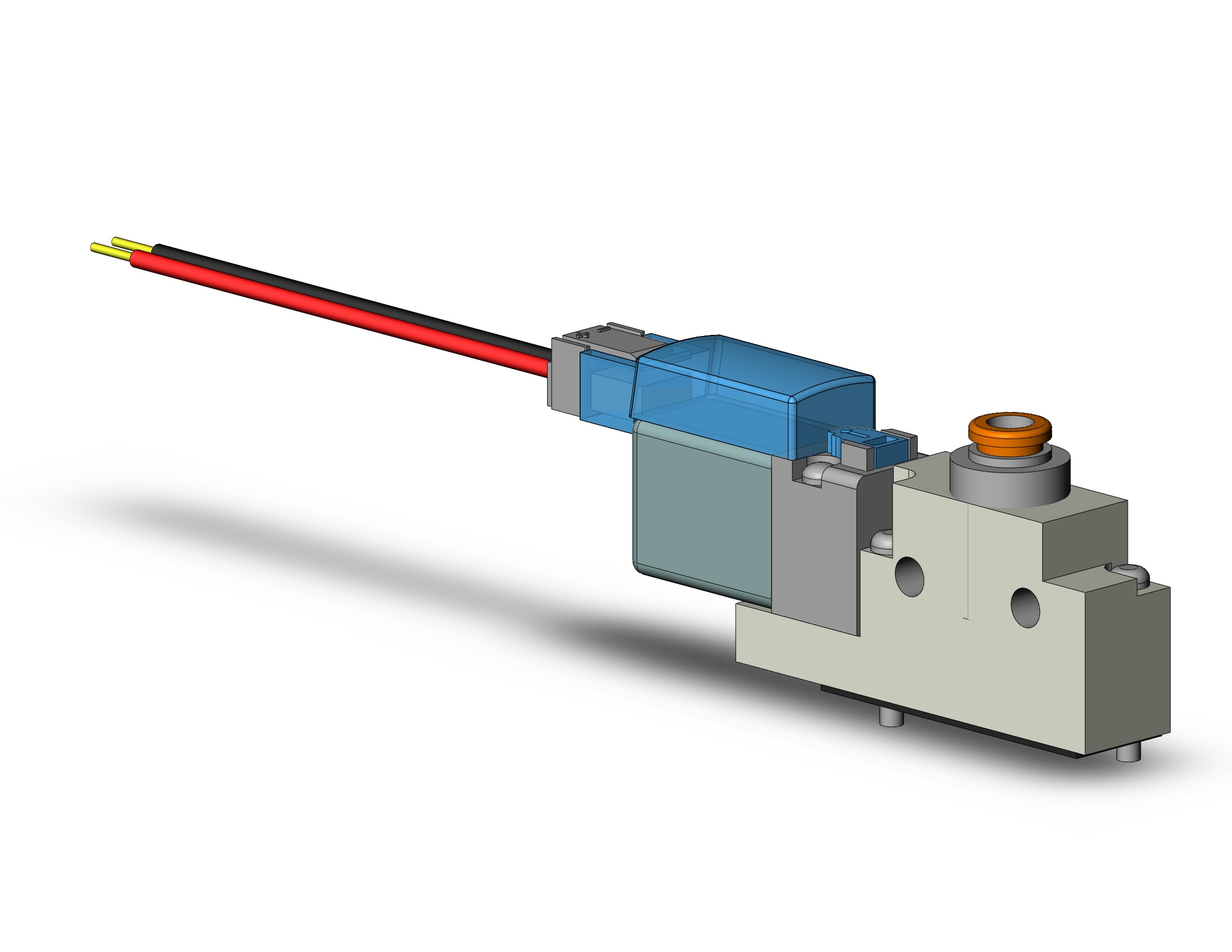 SMC VQZ115-6L1-N1 valve, body ported (dc), VQZ100 VALVE, SOL 3-PORT***