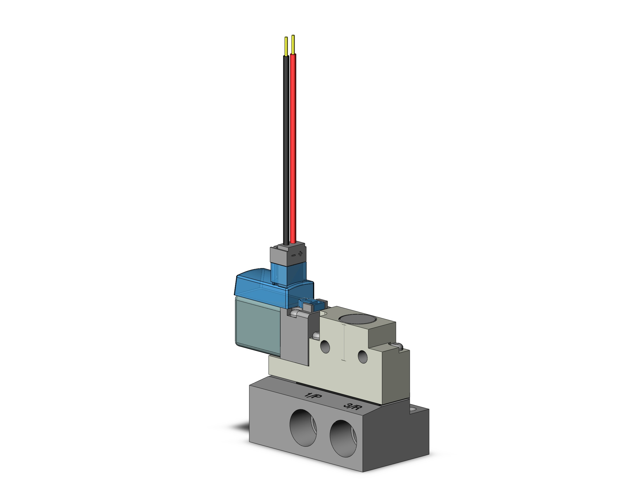 SMC VQZ115-6M1-01 valve, base mounted (dc), VQZ100 VALVE, SOL 3-PORT***