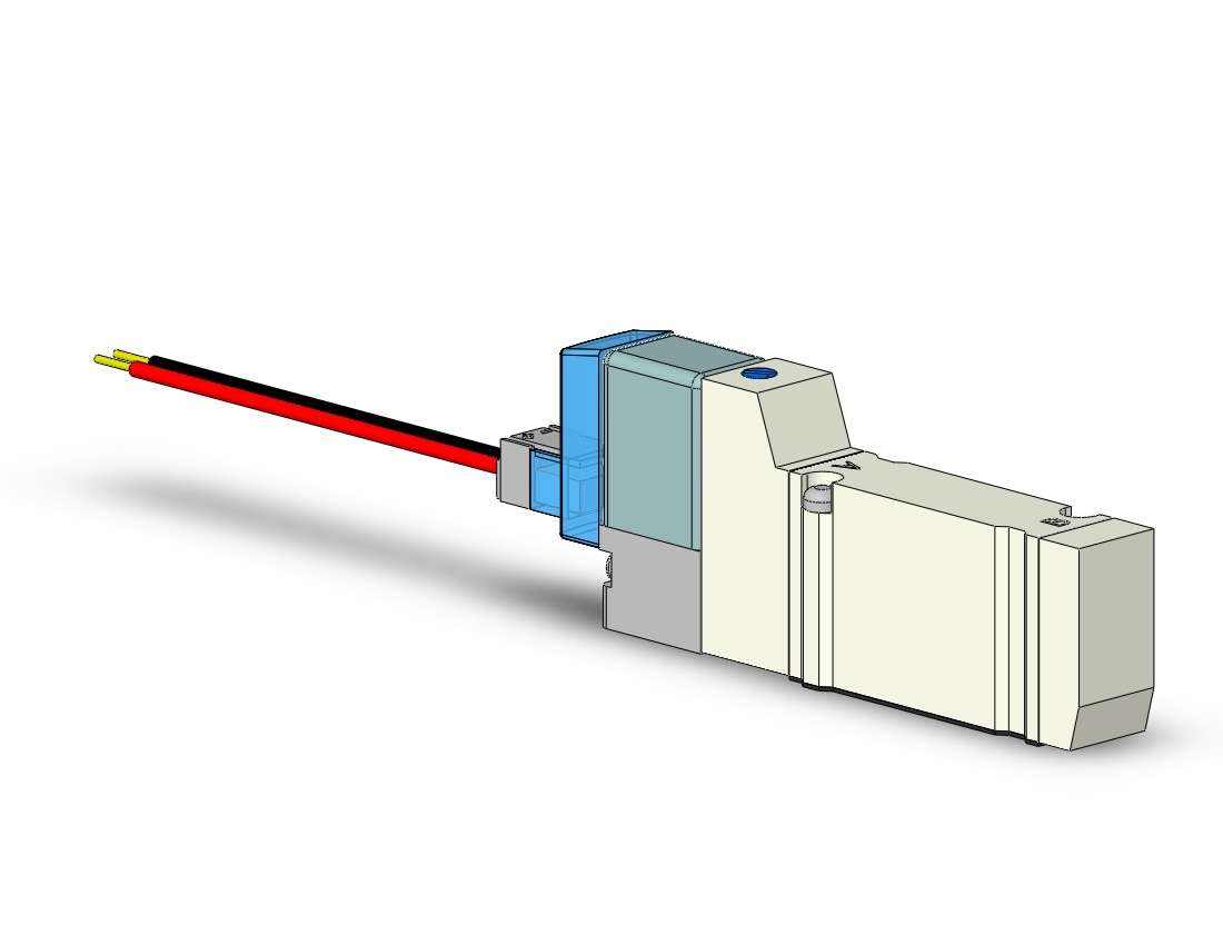 SMC VQZ1150-5LB1-Q valve, base mount (dc), VQZ1000 VALVE, SO