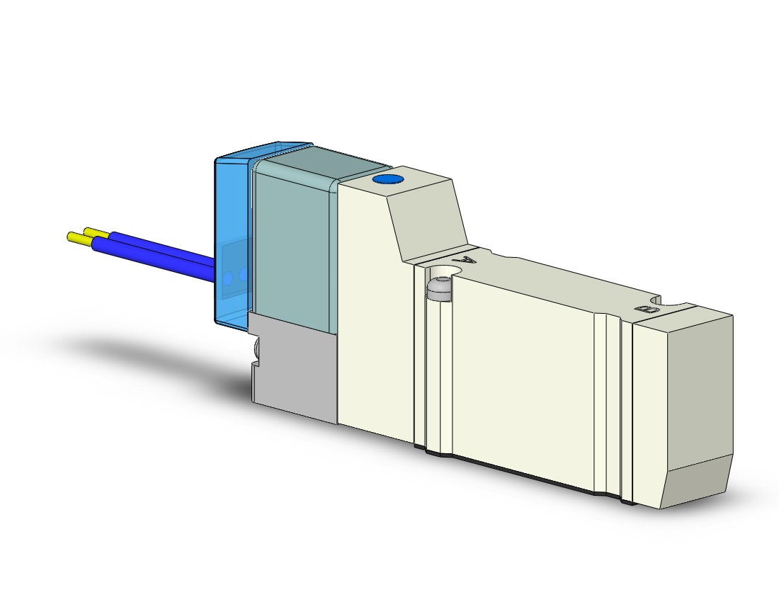 SMC VQZ1150K-5G1 valve, base mount (dc), VQZ1000 VALVE, SOL 4/5-PORT***