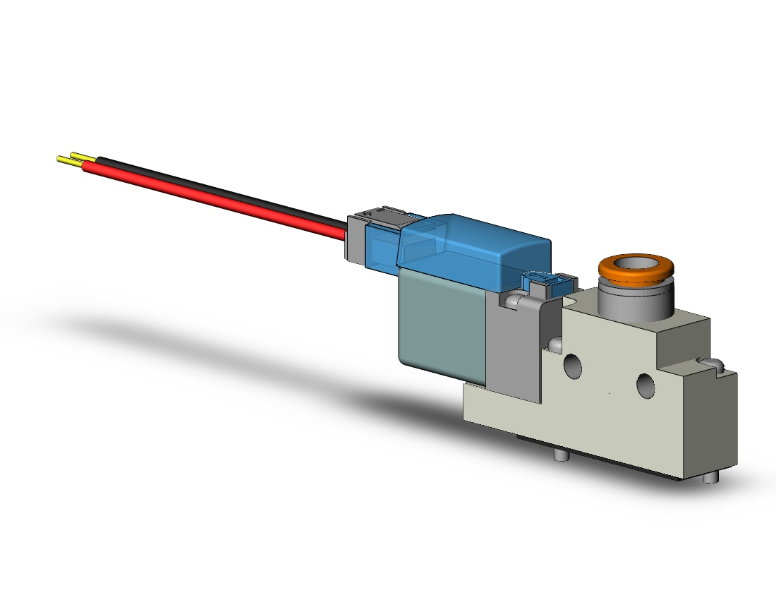 SMC VQZ115K-5L1-C6 valve, body ported (dc), VQZ100 VALVE, SOL 3-PORT***