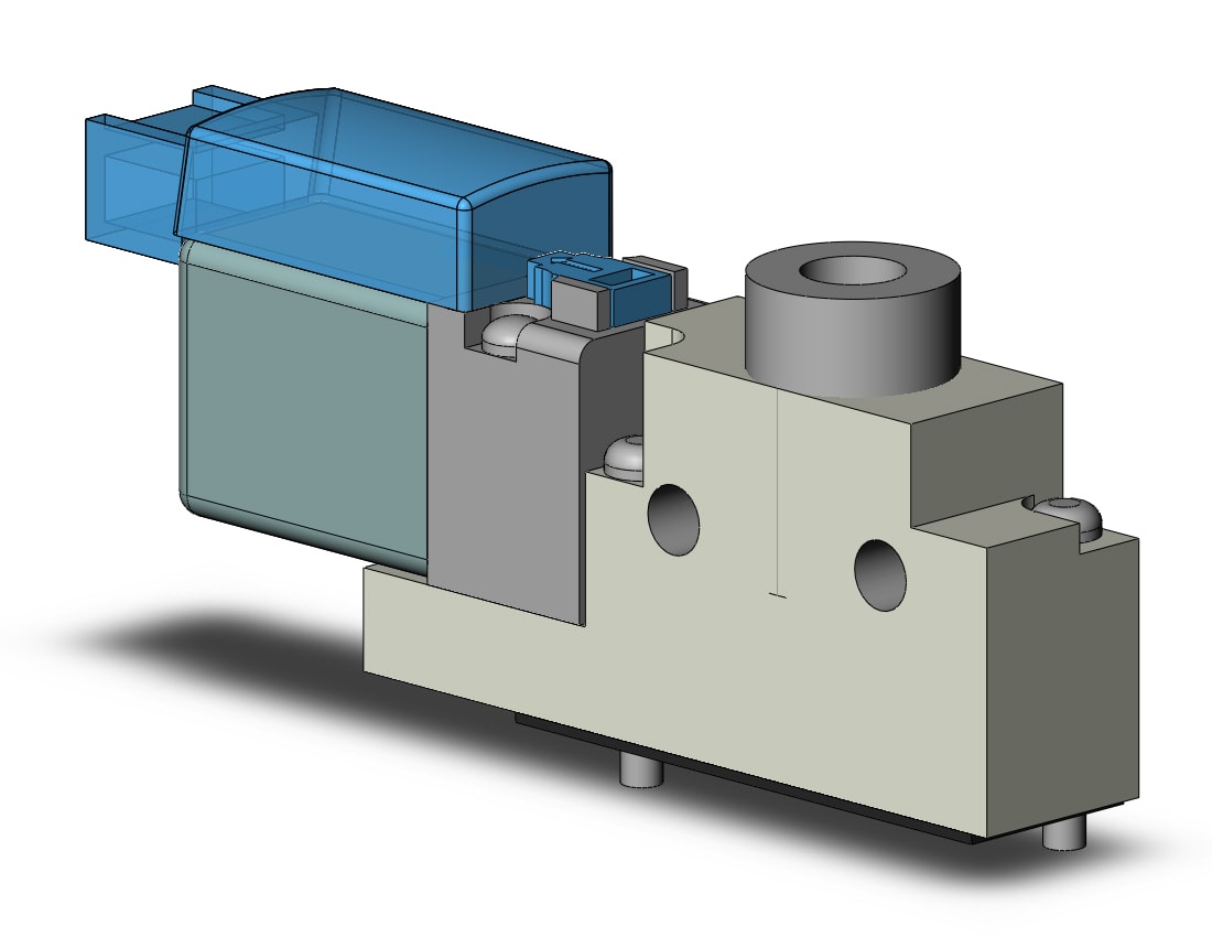 SMC VQZ115K-5MO1-M5 valve, VQZ100 VALVE, SOL 3-PORT