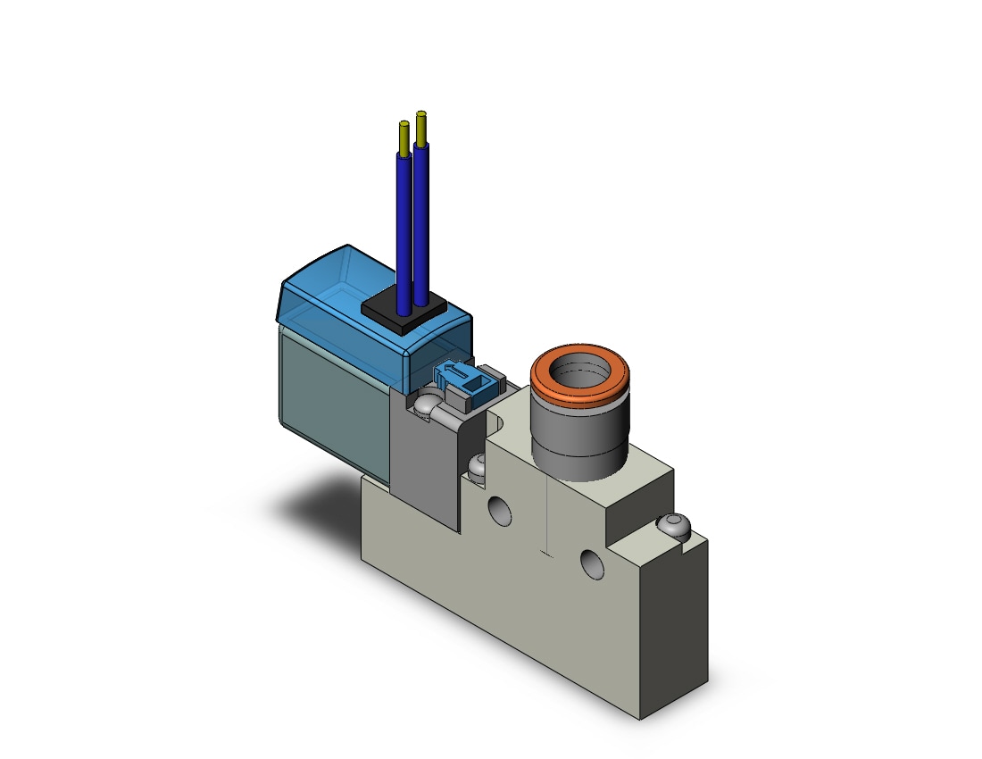 SMC VQZ115K-6G1-N7-PR valve, body ported (dc), VQZ100 VALVE, SOL 3-PORT***