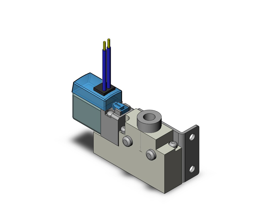 SMC VQZ115R-5G1-M5-PRF valve, body ported (dc), VQZ100 VALVE, SOL 3-PORT***