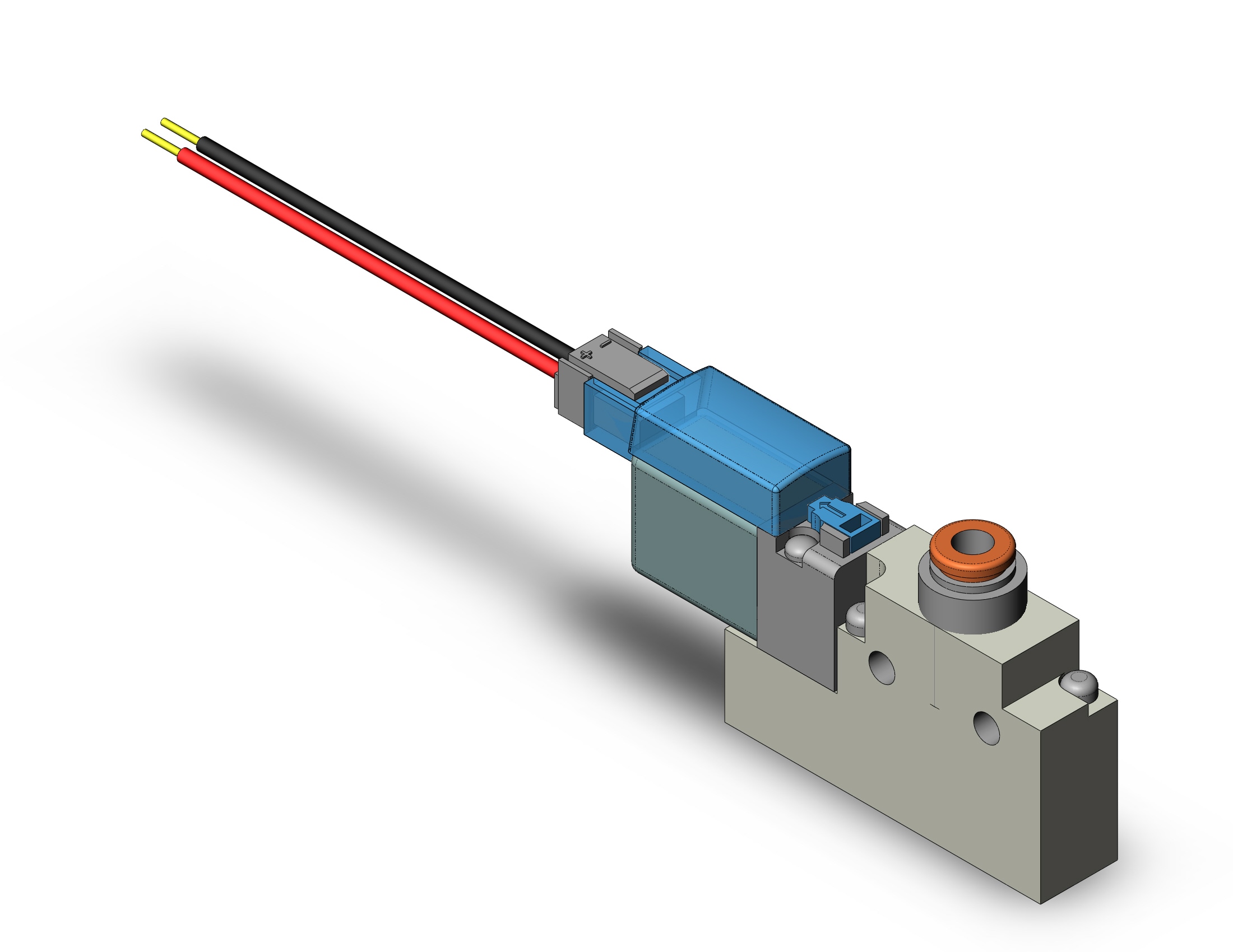 SMC VQZ115R-5L1-C4-PR-Q valve, body ported (dc), VQZ100 VALVE, SOL 3-PORT***