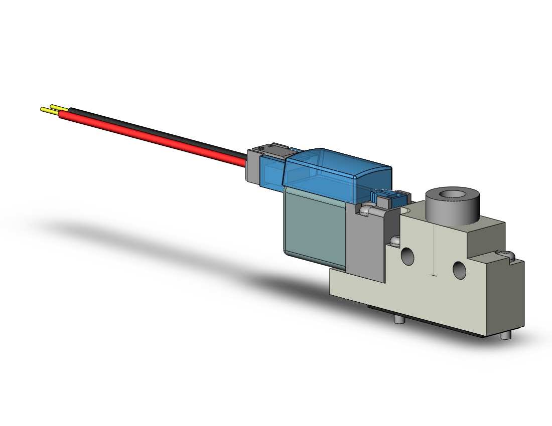 SMC VQZ115R-5L1-M5 valve, body ported (dc), VQZ100 VALVE, SOL 3-PORT***