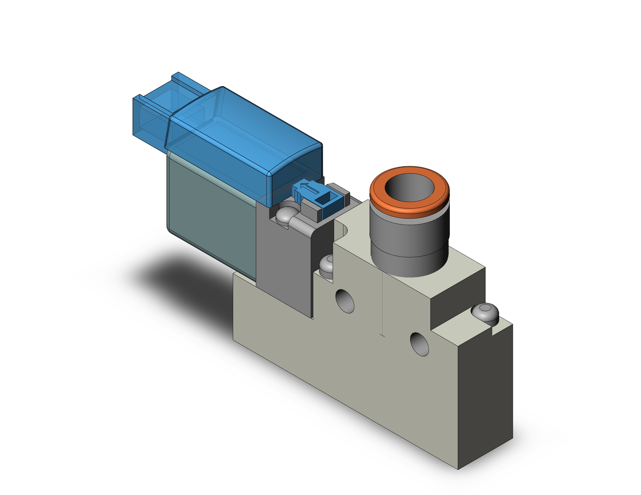 SMC VQZ115R-5LO1-N7-PR valve, body ported (dc), VQZ100 VALVE, SOL 3-PORT***