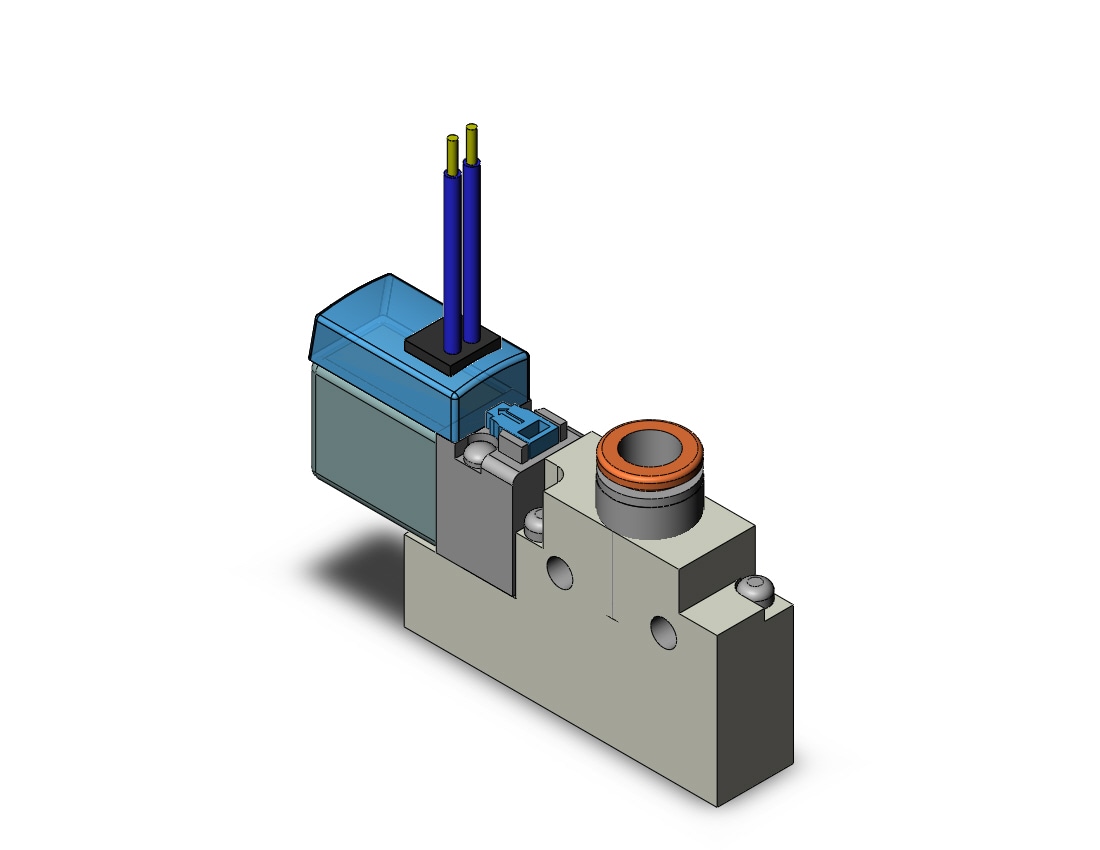 SMC VQZ115R-6G1-C6-PR valve, body ported (dc), VQZ100 VALVE, SOL 3-PORT***