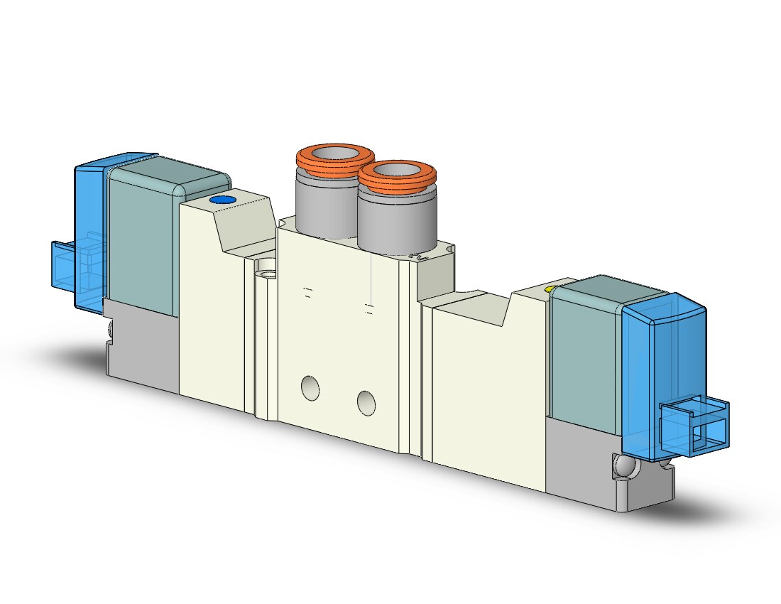 SMC VQZ1420-5LO1-C6 valve, body ported (dc), VQZ1000 VALVE, SOL 4/5-PORT***