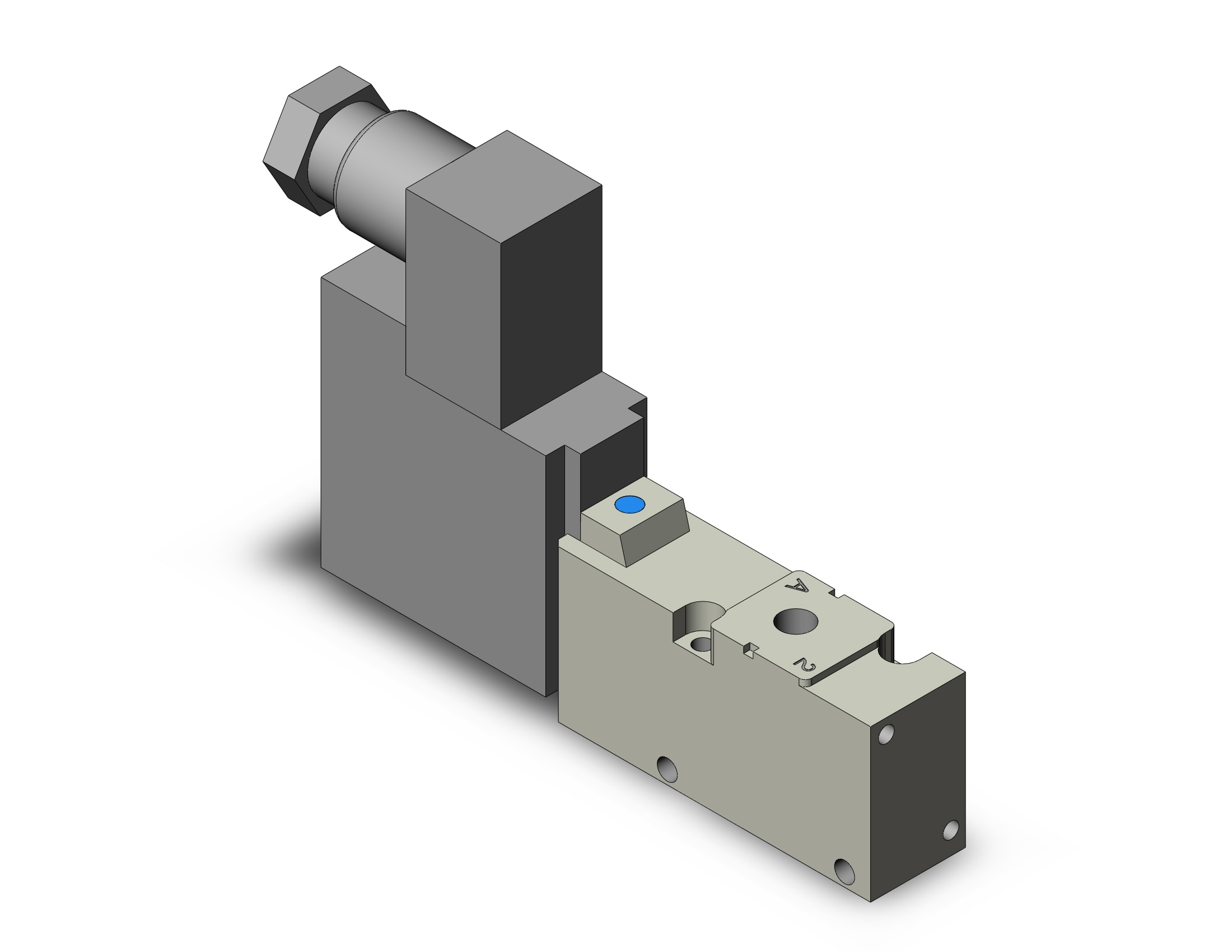 SMC VQZ212-1YZ1-M5 valve, VQZ200 VALVE, SOL 3-PORT***