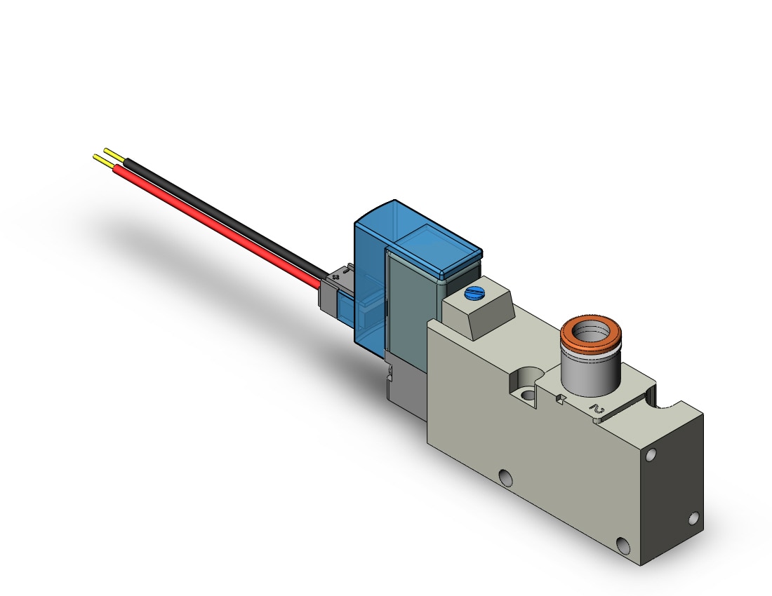 SMC VQZ212-3LB1-N7T valve, body ported (ac), VQZ200 VALVE, SOL 3-PORT***