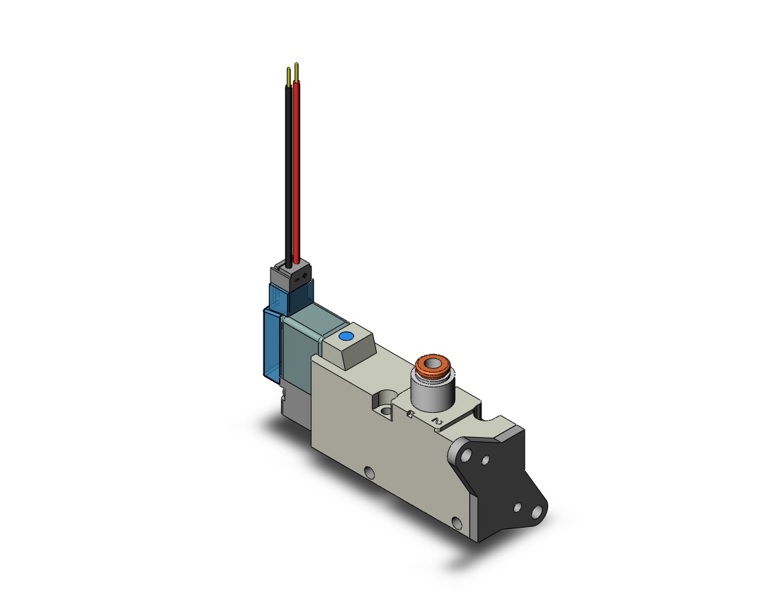 SMC VQZ212-5M1-C4-F valve, VQZ200 VALVE, SOL 3-PORT***