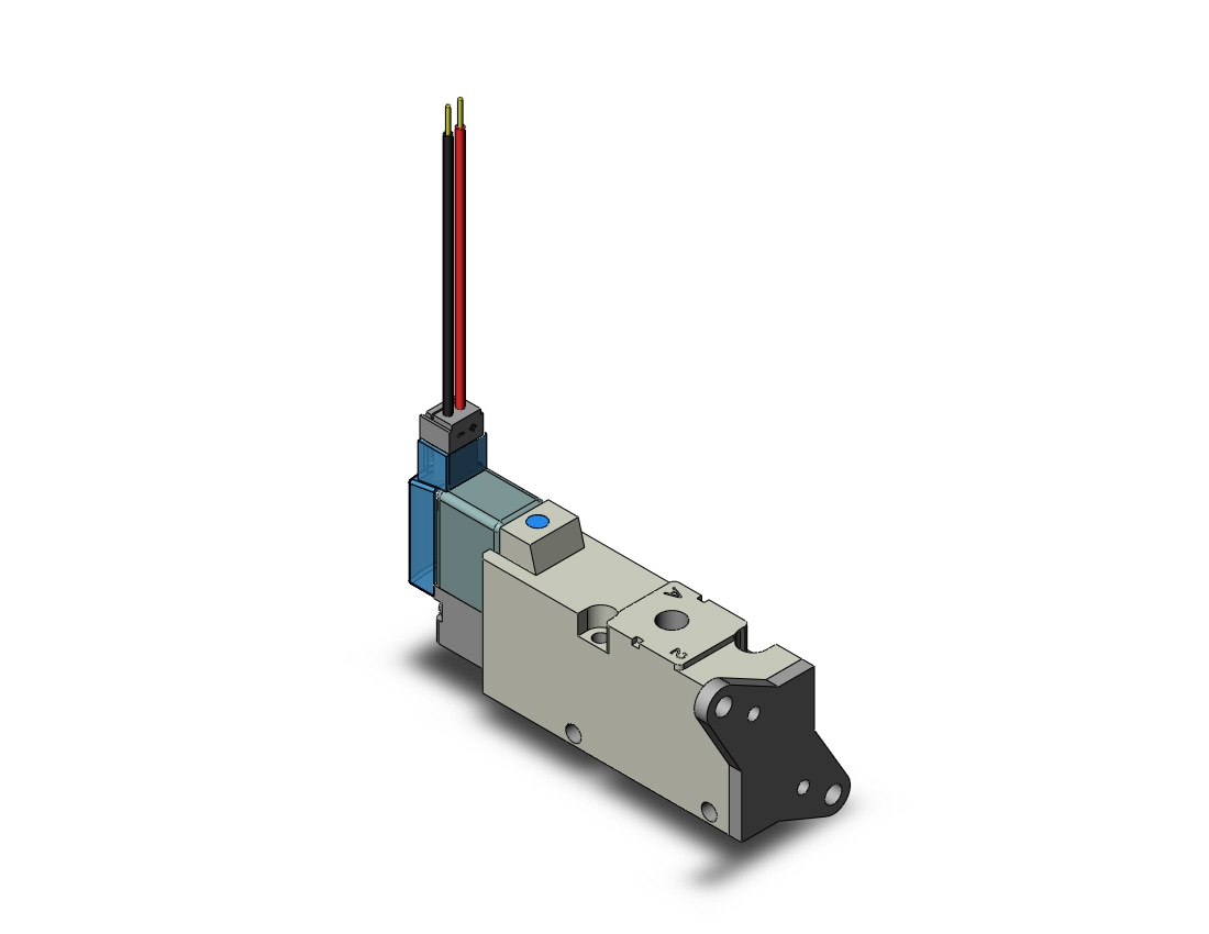 SMC VQZ212-5M1-M5-F valve, body ported (dc), VQZ200 VALVE, SOL 3-PORT***