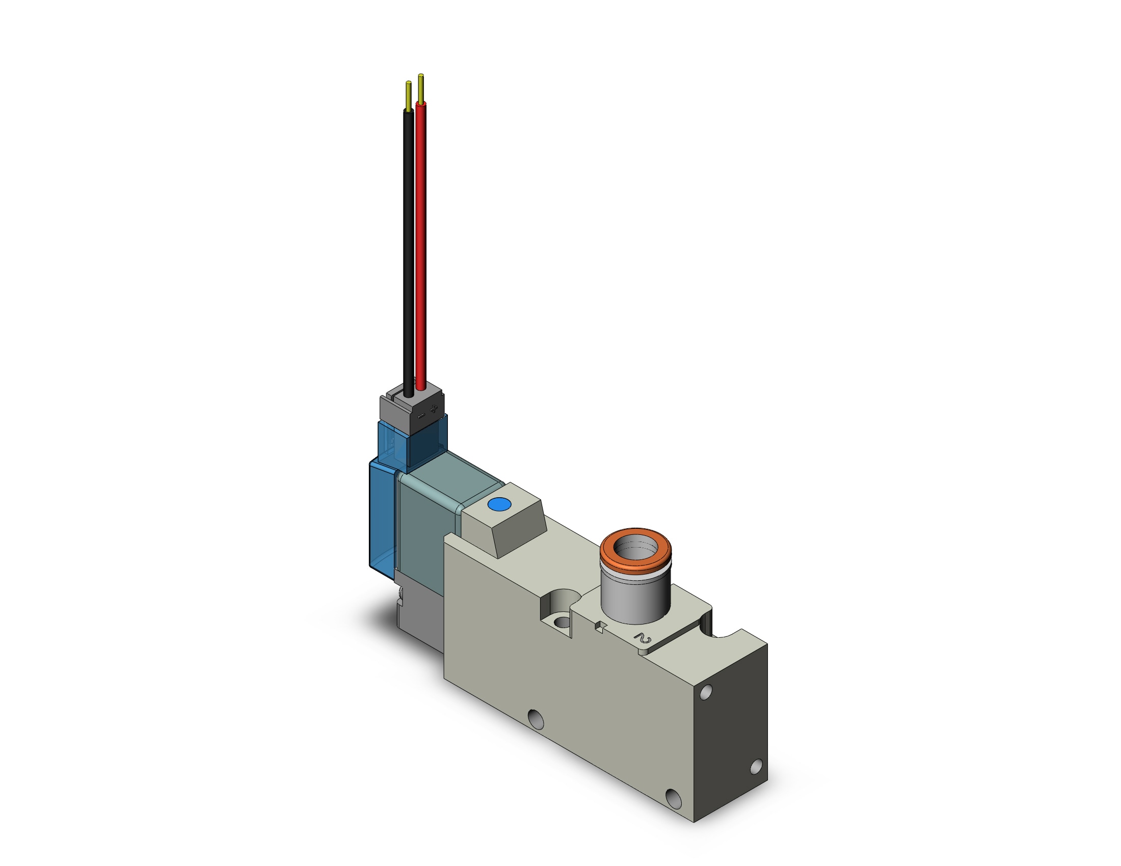 SMC VQZ212-6M1-N7T valve, body ported (dc), VQZ200 VALVE, SOL 3-PORT***