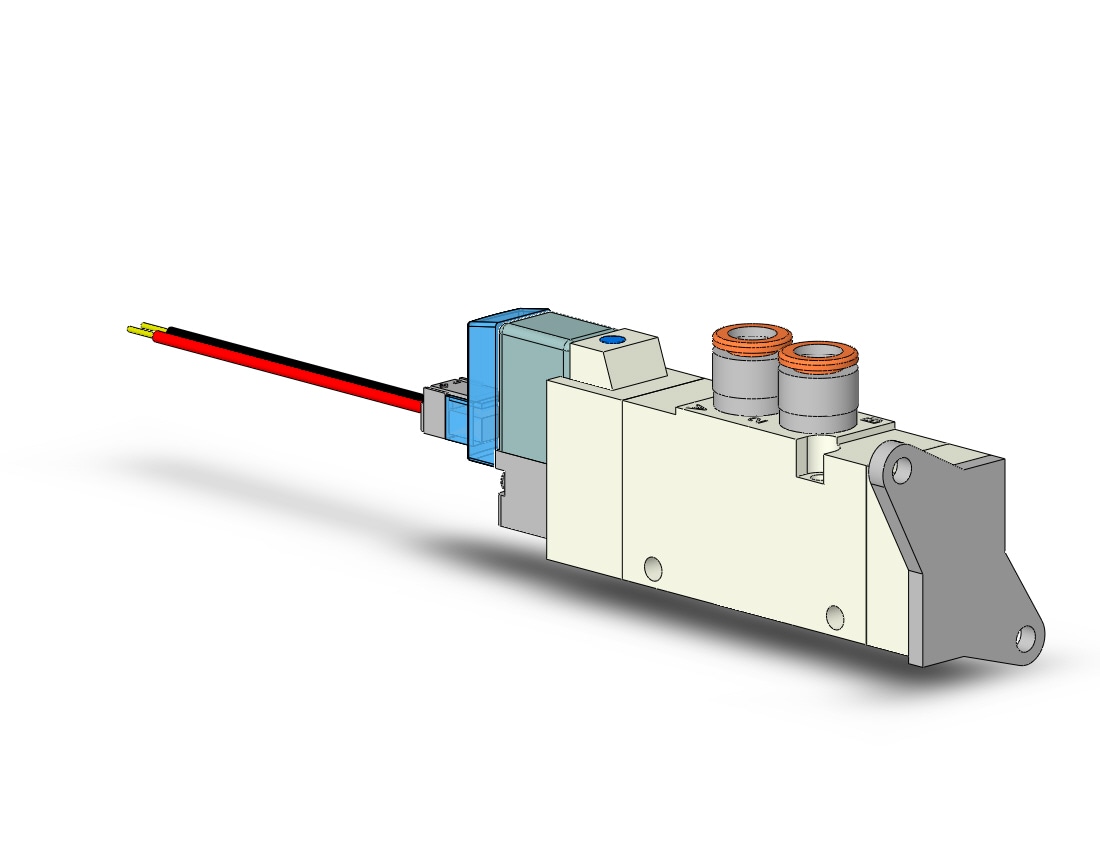 SMC VQZ2121-5L1-N7T-F-Q valve, body ported (dc), VQZ2000 VALVE, SOL 4/5-PORT***